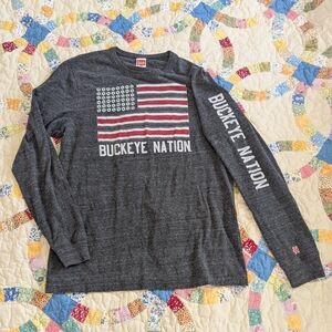 HOMAGE Charcoal Heather Long Sleeve Tee